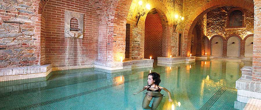Il calidario alle Terme di Venturina