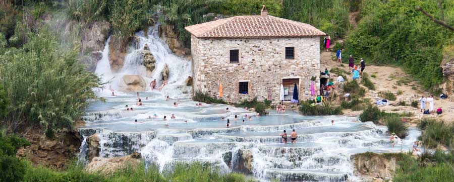 Le Cascate del Mulino a Saturnia