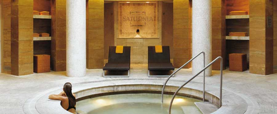 il bagno romano al centro benessere Saturnia