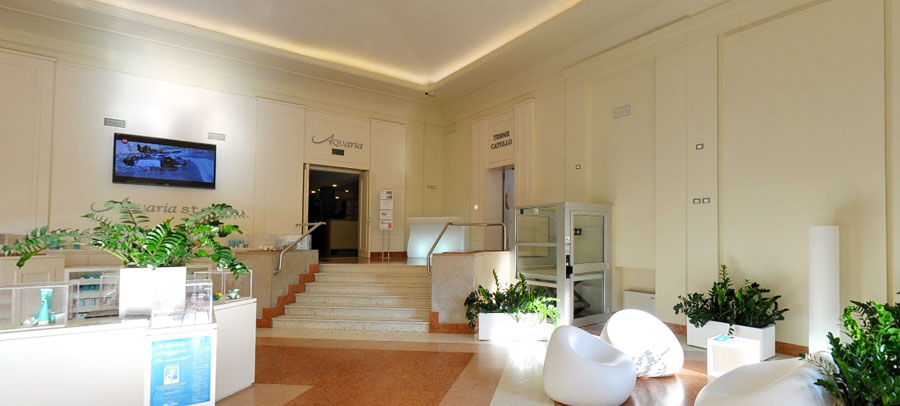 Entrata alla Terme di Catullo