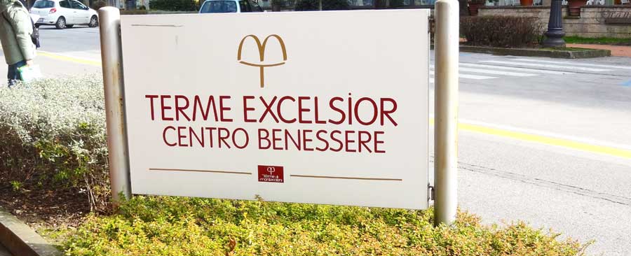 il centro benessere delle terme excelsior