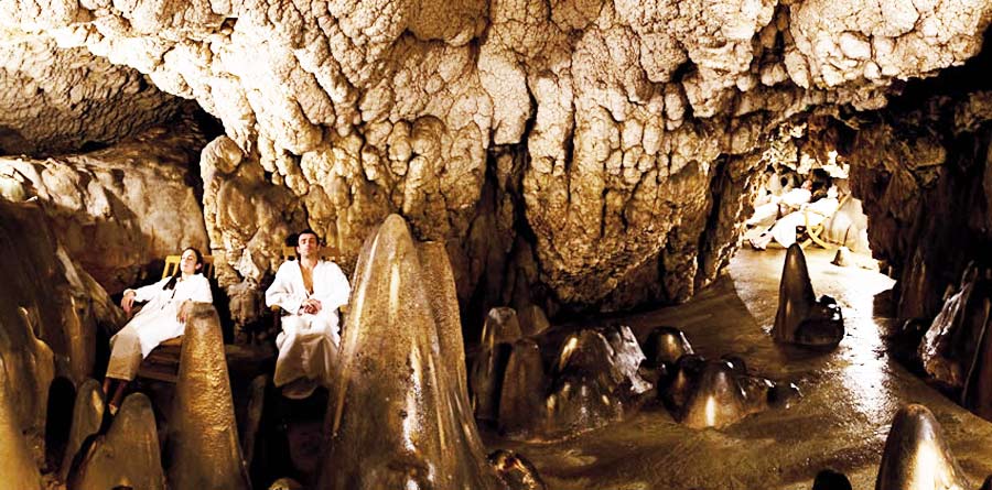 Relax e benessere nella Grotta Giusti a Monsummano
