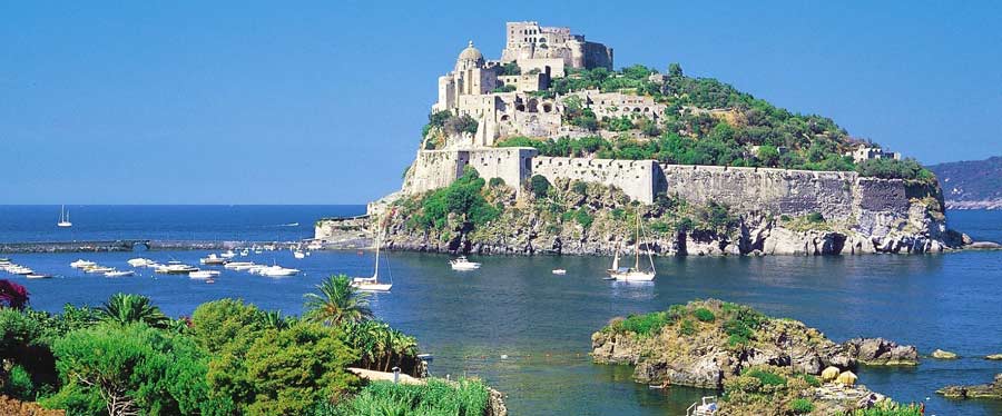 la bellezza delle terme di ischia ad agosto