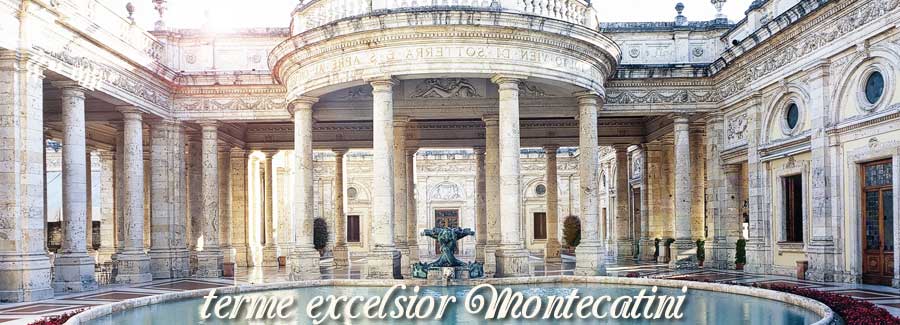 La bellezza archietettonica delle Terme Excelsior a Montecatini