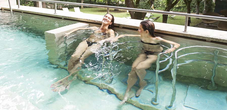 Le piscine delle Terme Sillene a Chianciano Terme